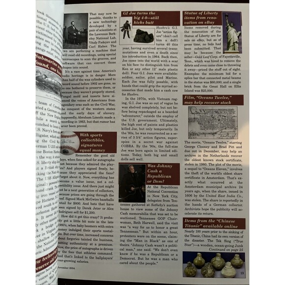 Antiques & Collecting Magazine 2004 November - Picture 3 of 4